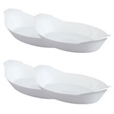 10" Au Gratin Dish - Set of 4