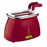 Elektronischer Toaster "G-Plus" in Rot