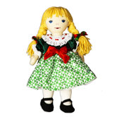 Christmas Janet Doll in Jim Shore Designed Dress