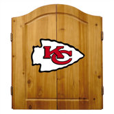 NFL Team Logo Complete Dart Cabinet Set