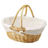 Oval Willow Basket
