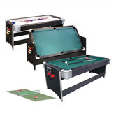 7'  3-in-1 Black Pockey� Game Table