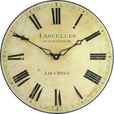 Antique Style Lascelles Med Wall Clock