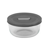 No Leak Lids Round Storage / Baking Dish with Two Cup Capacity