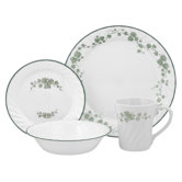 Impressions Sculptured 16 Piece Dinnerware Set