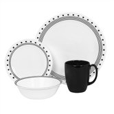 Livingware City Block 16 Piece Dinnerware Set