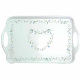 Country Cottage Rectangular Tray