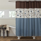 Royal Garden Polyster Shower Curtain