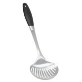 Stainless Steel Skimmer with Gray Handle