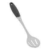 Stainless Steel Basting Spoon with Gray Handle