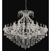 Maria Theresa 49 Light Chandelier with Chain
