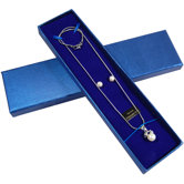 Freshwater Pearl Pendant Necklace and Stud Earrings