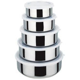 KitchenWorthy 15 Piece Stainless Steel Kitchen Set