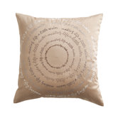 Making Life Easier Square Cushion in Natural