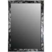 Scratched Frame Wall Mirror