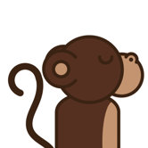 Animals Monkey Print