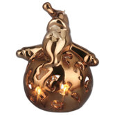 Weihnachtsmann in Bronze
