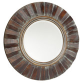 Antimony Round Mirror