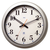 Aquamaster Weatherproof Wall Clock in Bodoni White