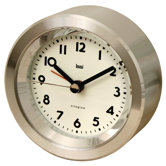 Landmark Astor Aluminium Travel Alarm Clock