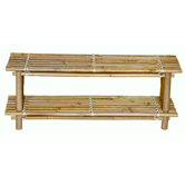 Natural Bamboo Shoe Rack