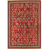 Kilim Red Tribal Rug