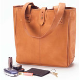 Vachetta Oversized Tote in Tan
