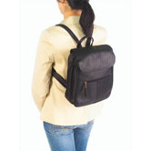 Vachetta Flap Organizer Backpack