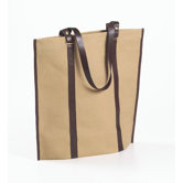 Eco-Chic Canvas Roll-up Tote