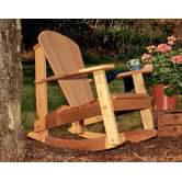 Cedar Furniture and Accessories Adirondack Rocking Chair