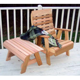 Cedar Twin Ponds Chair and Table Set