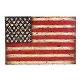 Toscana American Flag Replica Metal Wall D&eacute;cor