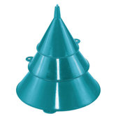 3 Piece Plastic Funnel Set