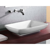 17.4" X 4.92" Rectangular Self Rimming Bathroom Sink