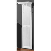Wandgarderobe "Traunstein" in Wei&szlig; lasiert