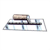 No. 65 Serrated Steel Trowel
