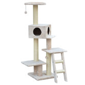58" Playhouse Cat Tree