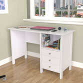 Laura Computer Desk with Shelf