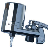 F-5C Chrome Faucet Mount Water Filter System
