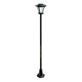 1.6M Solar Powered Post Lamp
