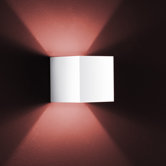 Siri Wall Light in Aluminium White Matt