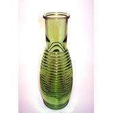 Coloured Glass Carafe in Green