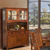 Arts and Crafts Pasadena China Cabinet