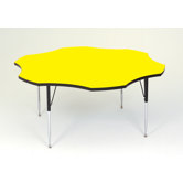 Flower Shaped Activity Table with Standard Legs