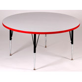 Round Activity Table with Grey Granite Top