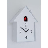 Cuckoo Meridiana Wall Clock in White