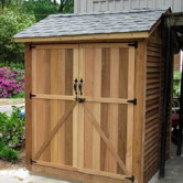 Maximizer Wood Storage Shed