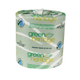Green Heritage Toilet 5" Tissue, 2-Ply, 500/Roll