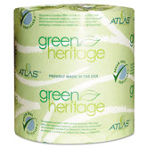 Atlas Paper Mills Green Heritage Bathroom Tissue, 2-Ply, 500 Sheets, 96 Per Carton