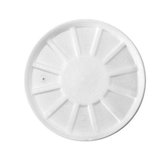 Vented Foam Lids in White Fits 6 - 32 oz Cups